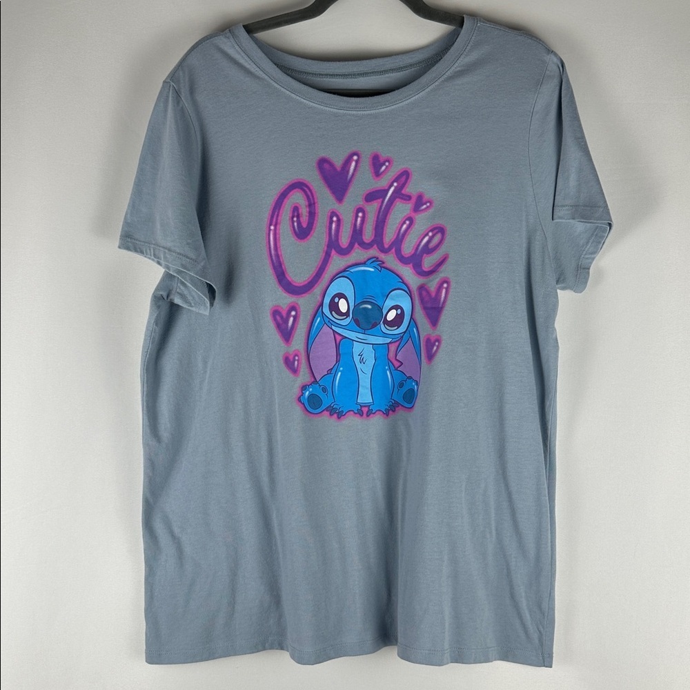 Torrid Disney Stitch Cutie Graphic Blue T-Shirt